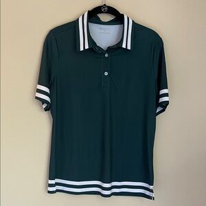Classic Polo Shirt with White Accents
